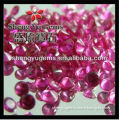 2015 Spring hot sale round rose ruby stone wholesale price